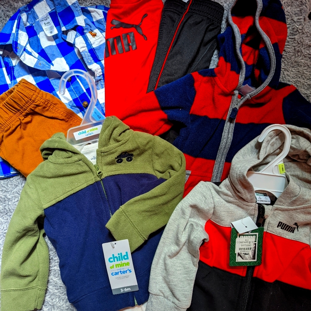 Baby boy winter clothing bundle 3-6 months